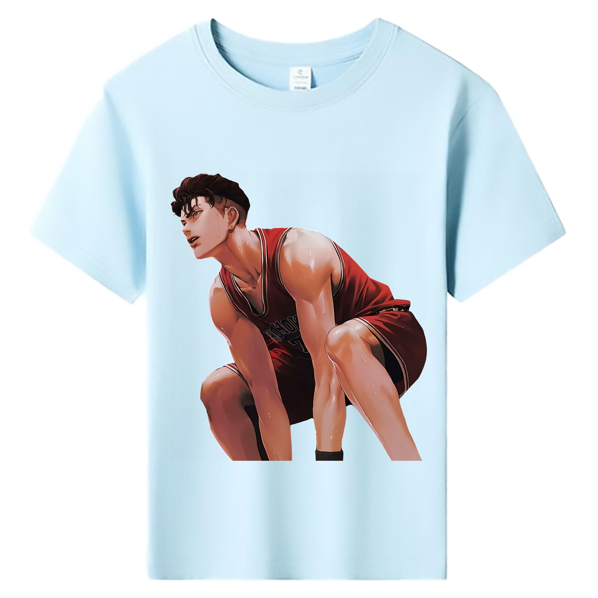 （画像用） SLAM DUNK／スラムダンク 綿100％キッズTシャツ（フロントプリント）